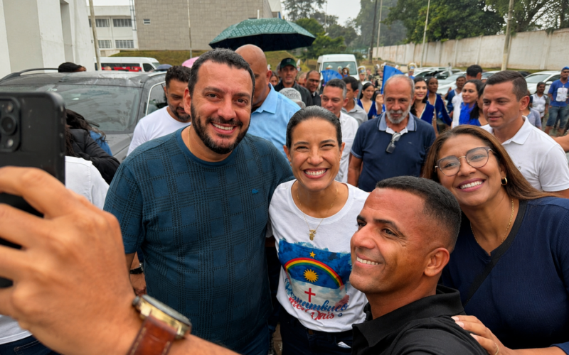Pré-candidato a deputado federal Robson Ouro Preto participa de agenda com Raquel Lyra em Garanhuns