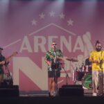 Arena Nº1 reúne torcedores no Recife para celebrar vitória do Brasil sobre a Escócia durante o São João